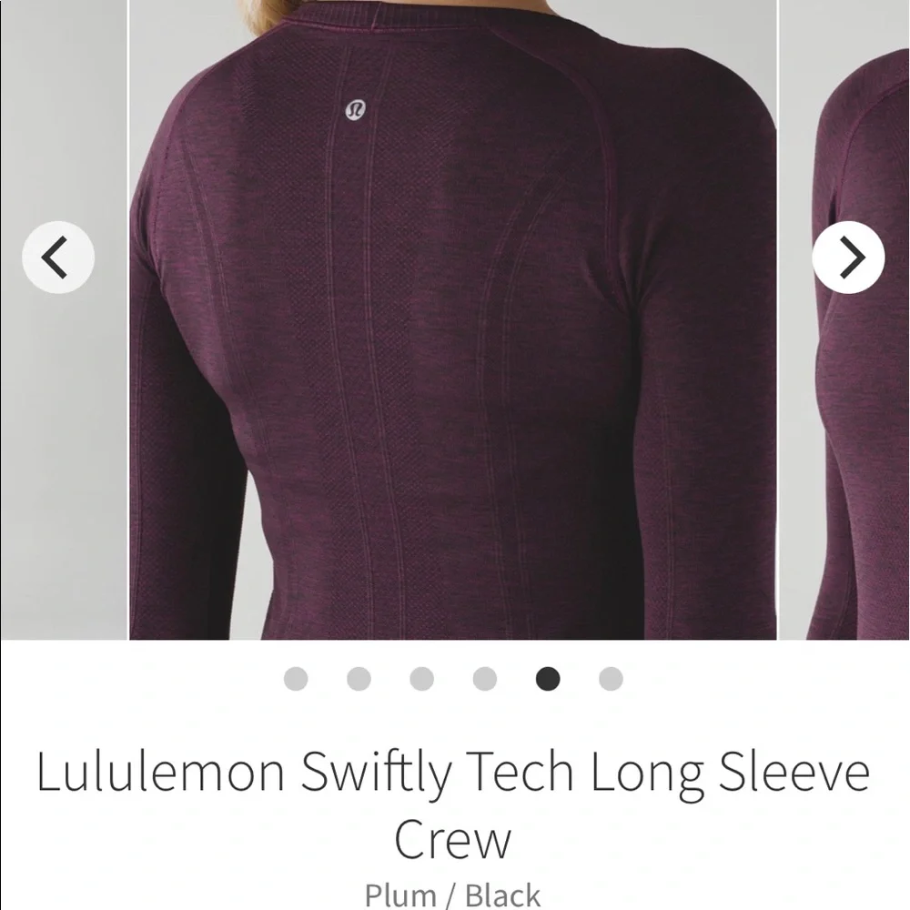 NWOT Lululemon Swiftly Tech Long Sleeve - Picture 2 of 8